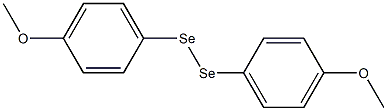 DI(PARA-METHOXYPHENYL)DISELENIDE Struktur