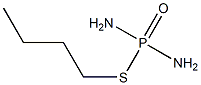 S-N-BUTYLDIAMIDO-PHOSPHOROTHIOATE Structure