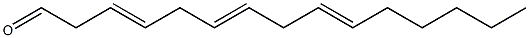 PENTADECA-3,6,9-TRIENAL Structure