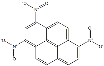 PYRENE,1,3,6-TRINITRO- 化学構造式