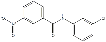 3'-CHLORO-3-NITROBENZANILIDE 化学構造式