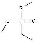 O,S-DIMETHYLETHYLPHOSPHONOTHIOATE Struktur