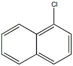 1-MONOCHLORONAPHTHALENE 化学構造式