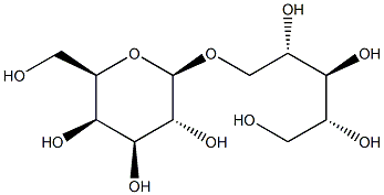 BETA-GALACTOSYL-XYLITOL 化学構造式