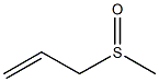 ALLYLMETHYLSULPHOXIDE Structure