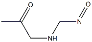 NITROSOMETHYL-2-OXOPROPYLAMINE 化学構造式