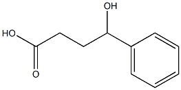 D-(-)-4-HYDROXY-4-PHENYLBUTANOICACID Struktur