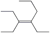3,4-DIETHYL-3-HEPTENE,,结构式
