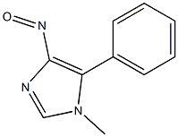 1-METHYL-4-NITROSO-5-PHENYLIMIDAZOLE Structure