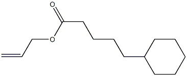 ALLYL5-CYCLOHEXYLVALERATE Structure