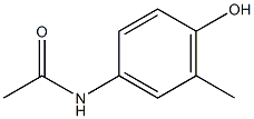 3-ACETOAMINO-6-HYDROXYTOLUENE Struktur