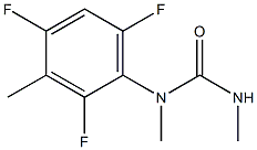 DIMETHYL-(TRIFLUORO-META-TOLYL)UREA 结构式