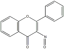 NITROSOFLAVONE 化学構造式