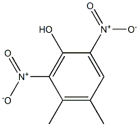 2,4-DINITRO-6-METHYL-CRESOL Structure