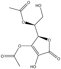 ASCORBYLDIACETATE 化学構造式