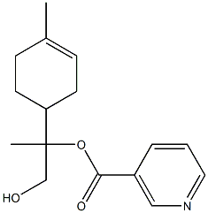 PARA-MENTH-1-ENE-8,9-DIOLNICOTINATE,,结构式