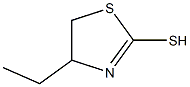 4-ETHYL-2-MERCAPTOTHIAZOLINE Structure