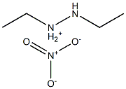 1,2-DIETHYLHYDRAZINIUMNITRATE 化学構造式