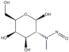 N-METHYL-N-NITROSO-BETA-D-GALACTOSAMINE Struktur