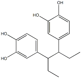 3,3'-DIHYDROXYLHEXESTROL 结构式