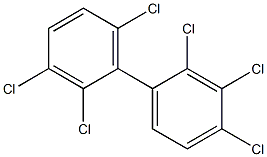 2,3,4,2',3',6'-HEXACHLOROBIPHENYL Structure