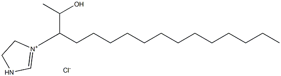 1-TRIDECYL-2-METHYL-2-HYDROXYETHYLIMIDAZOLINIUMCHLORIDE 结构式