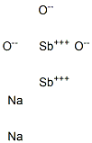 SODIUMANTIMONYOXIDE Struktur