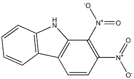 DINITROCARBAZOLE 化学構造式