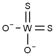 DITHIOTUNGSTATE 化学構造式