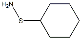 CYCLOHEXYLSULPHENAMIDE 化学構造式