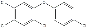2,4,4',5-TETRACHLORODIPHENYLETHER 化学構造式