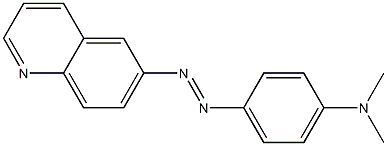 QUINOLINE,6((PARA-(DIMETHYLAMINO)PHENYL)AZO)-