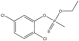 O-(2,5-DICHLOROPHENYL)O-ETHYLMETHYLPHOSPHONOTHIONATE Structure