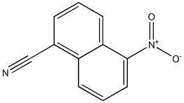 1-NAPHTHONITRILE,5-NITRO-,,结构式