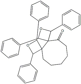 DIEPOXYDIBENZYLCYCLOOCTANONE 结构式