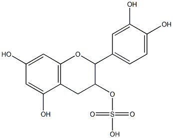 (+)-CATECHINSULFATE Structure