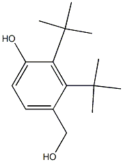 DI-TERT-BUTYL-4-HYDROXYMETHYLPHENOL Structure