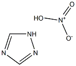 1,2,4-TRIAZOLENITRATE 化学構造式