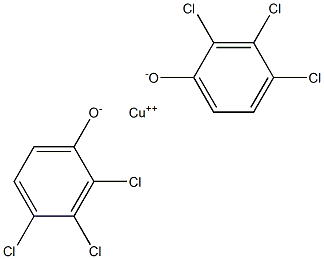 TRICHLOROPHENOL,COPPERSALT,,结构式