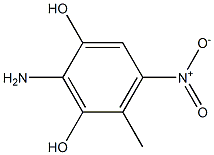 2,4-DIHYDROXYLAMINO-6-NITROTOLUENE 化学構造式