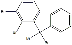 TETRABROMODIPHENYLMETHANE 化学構造式