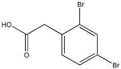 2,4-DIBROMOPHENYLACETATE Struktur