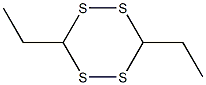 3,6-DIETHYL-1,2,4,5-TETRATHIANE 结构式