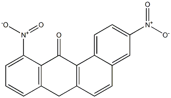 3,11-DINITROBENZANTHRONE 结构式