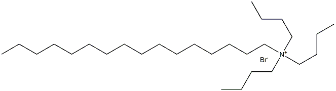 CETYLTRIBUTYLAMMONIUMBROMIDE Structure