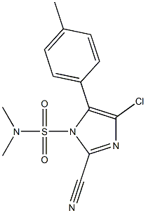 4-CHLORO-2-CYANO-N,N-DIMETHYL-5-PARA-TOLYLIMIDAZOLE-1-SULPHONAMIDE