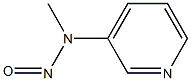 PYRIDINE,3-NITROSOMETHYLAMINO- Struktur