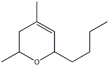 PYRAN,6-BUTYL-3,6-DIHYDRO-2,4-DIMETHYL-,,结构式