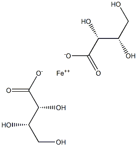 L-苏糖酸亚铁,,结构式