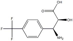 (2S,3S)-3-Amino-2-hydroxy-3-(4-trifluoromethyl-phenyl)-propanoic acid Structure